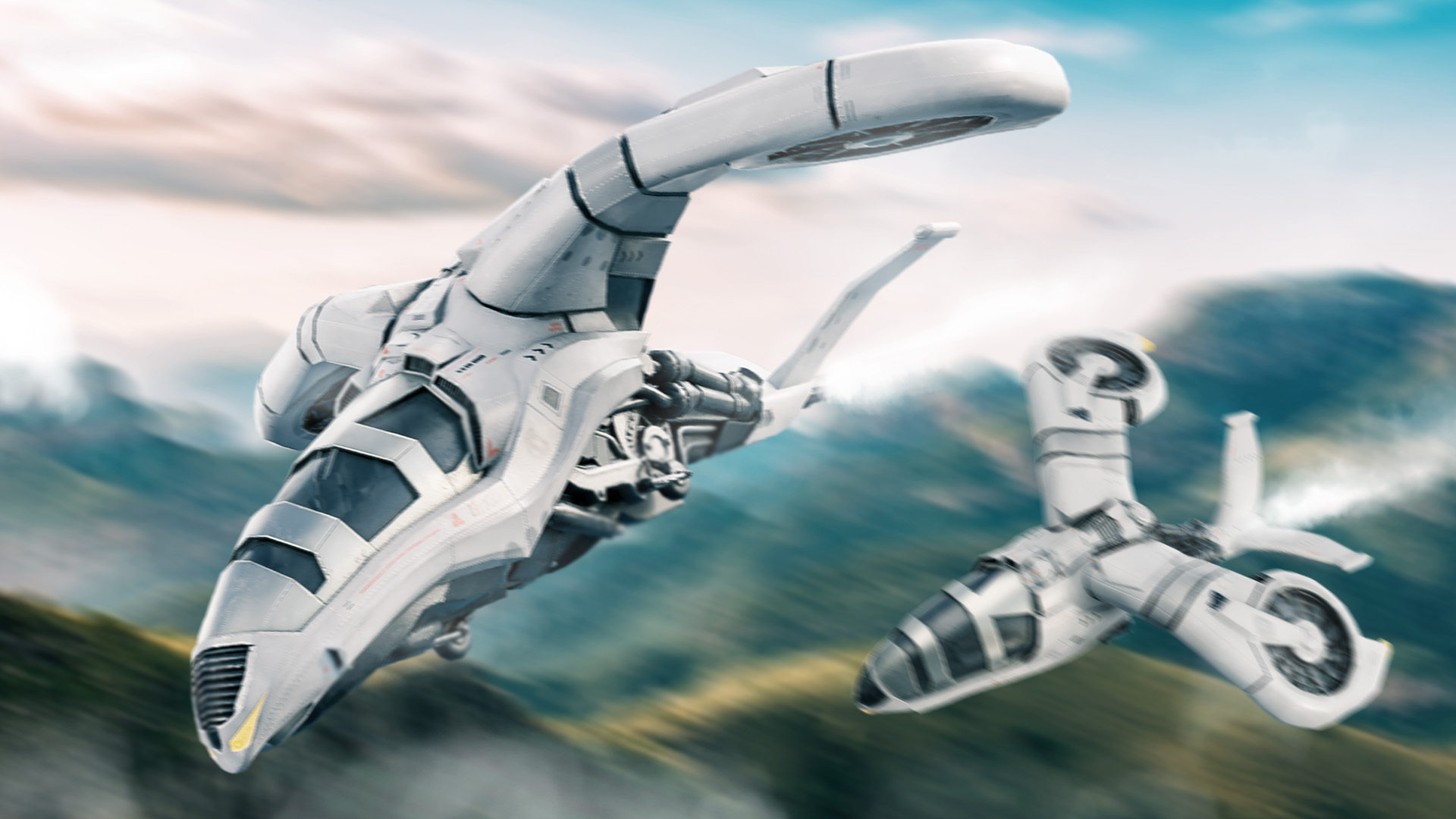 Sci-fi Gyrocopter