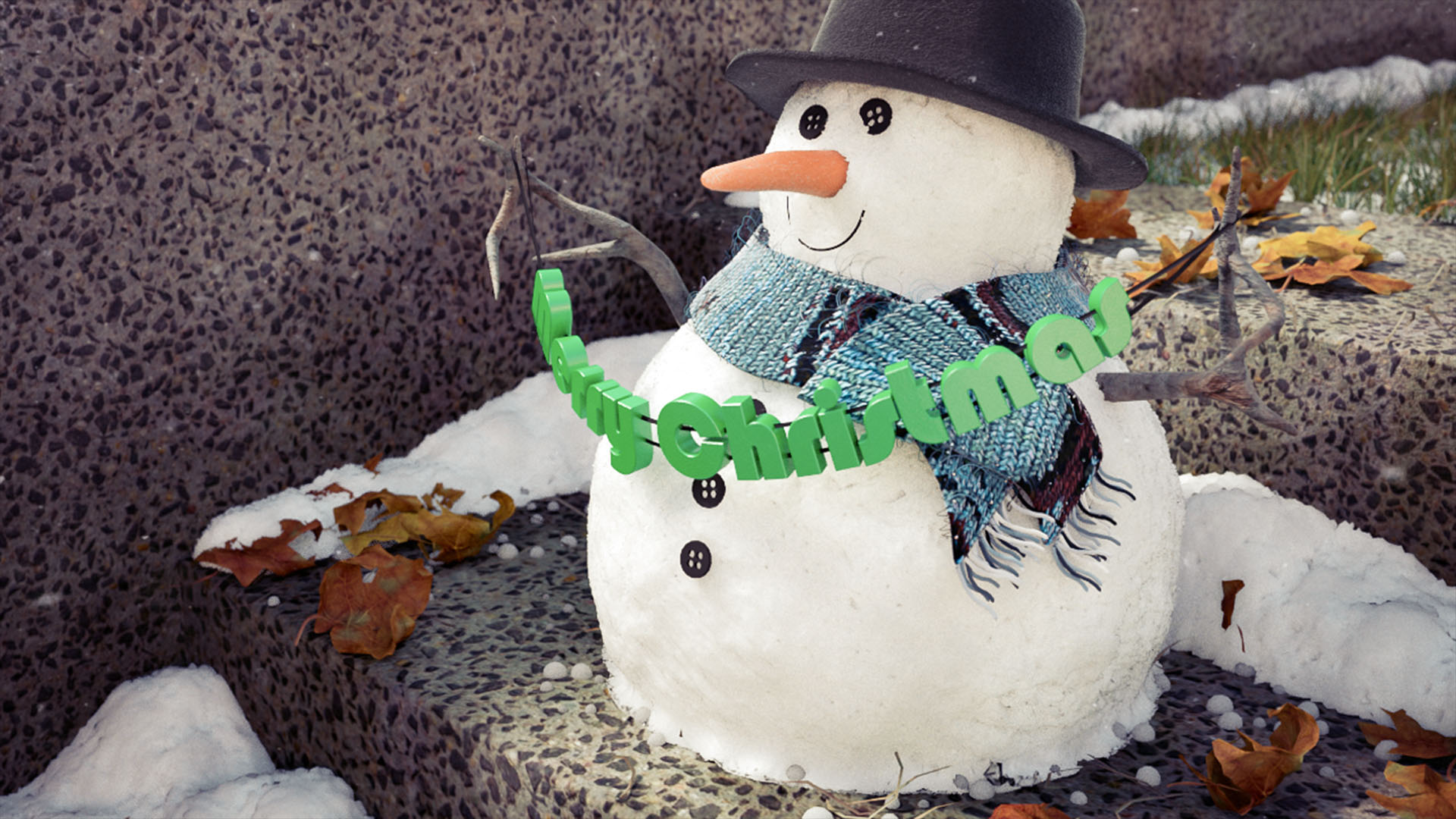 Happy Snowman